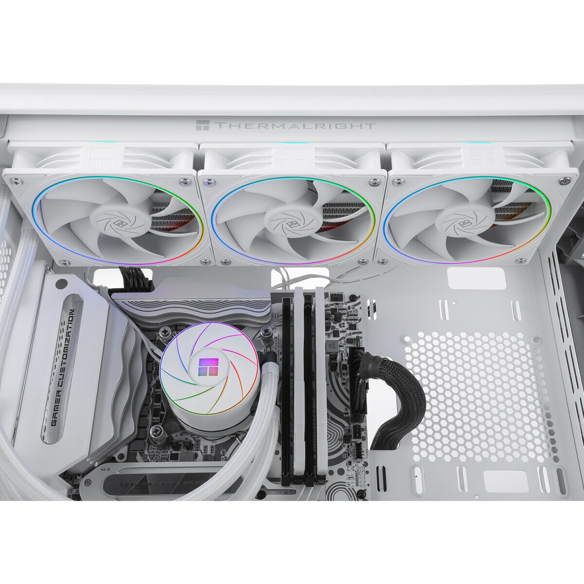 Система жидкостного охлаждения Thermalright Aqua Elite White 360 ARGB V2 - A-ELITE-WH-360-ARGB-V2 - фото 5