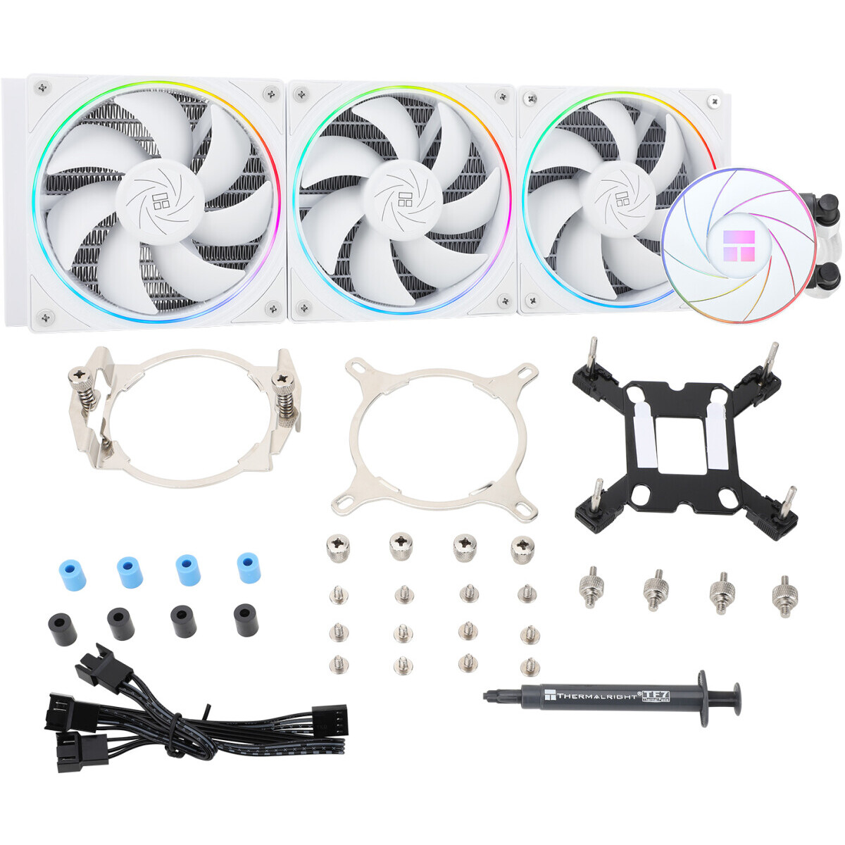 Система жидкостного охлаждения Thermalright Aqua Elite White 360 ARGB V2 - A-ELITE-WH-360-ARGB-V2 - фото 6