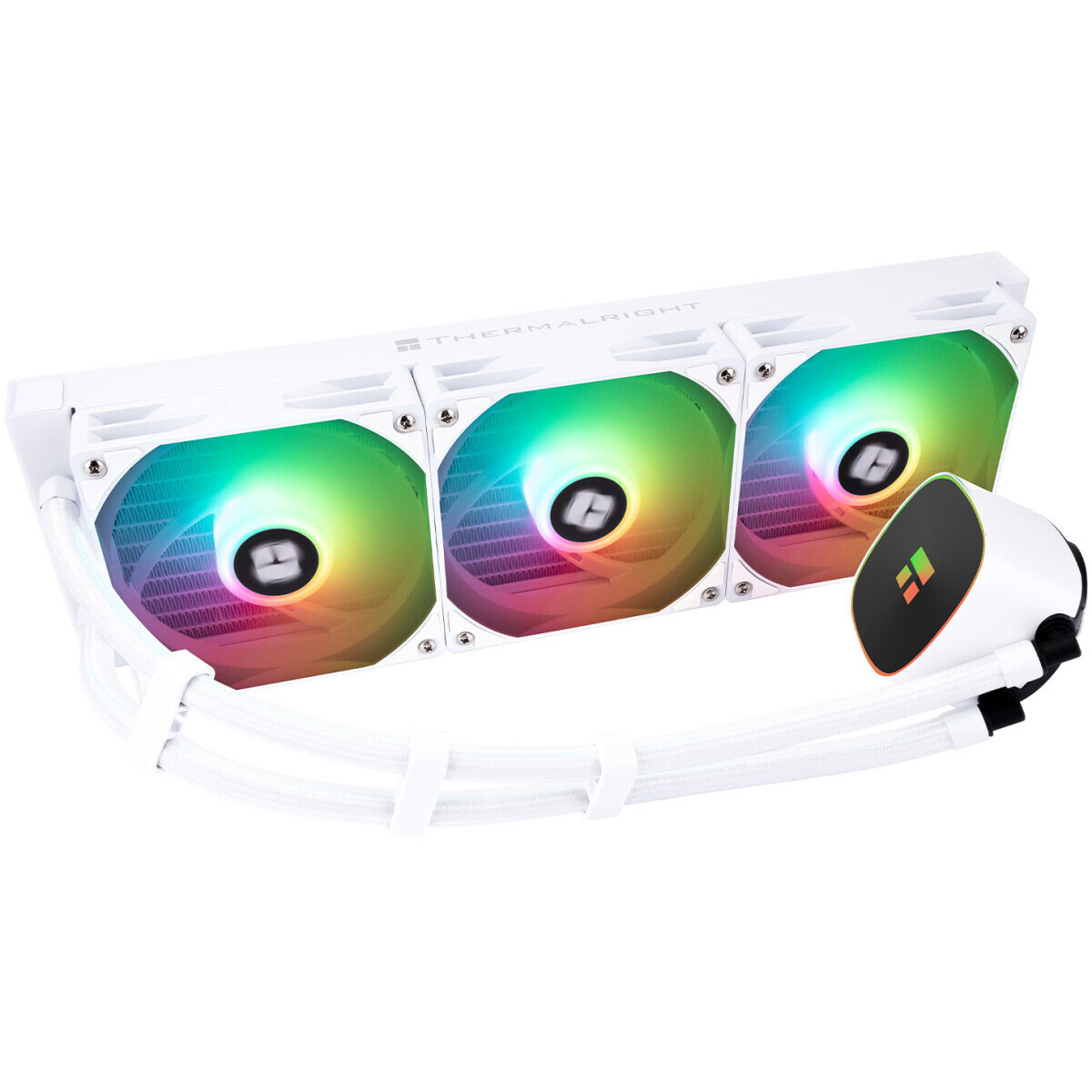 Система жидкостного охлаждения Thermalright Frozen Horizon 360 ARGB White V2 - F-HORIZON-360-WH-V2 - фото 5