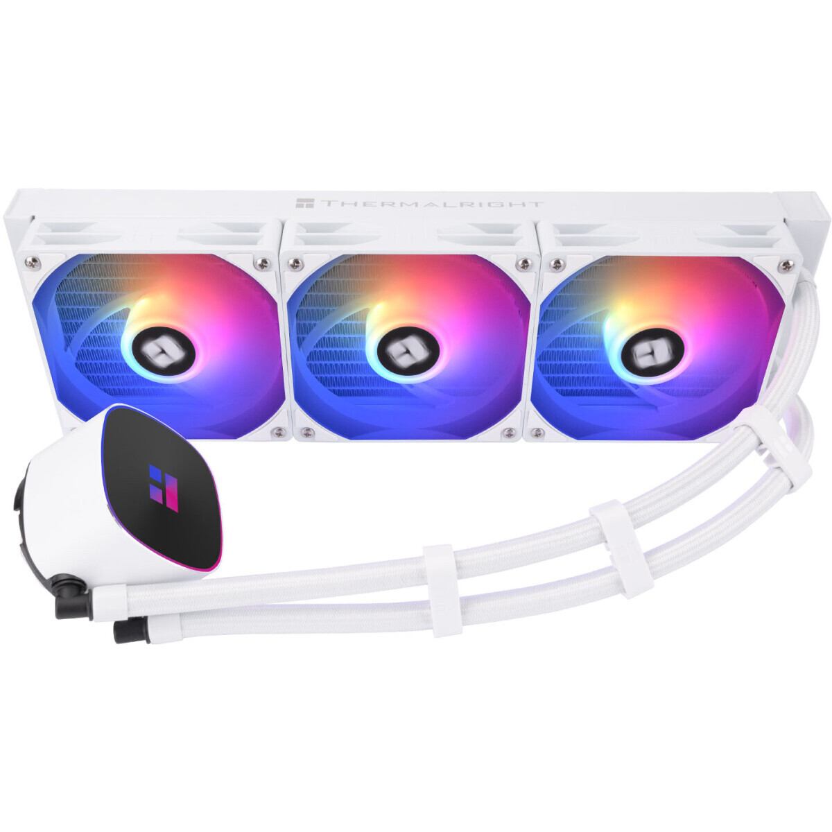 Система жидкостного охлаждения Thermalright Frozen Horizon 360 ARGB White V2 - F-HORIZON-360-WH-V2 - фото 7