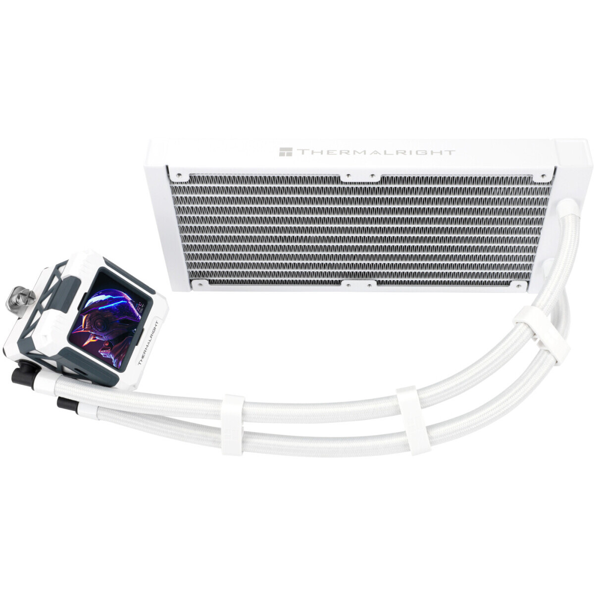Система жидкостного охлаждения Thermalright Frozen Warframe 240 White X - F-WFRAME-240-WH-X - фото 6