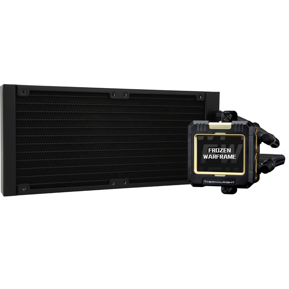 Система жидкостного охлаждения Thermalright Frozen Warframe 240 Black X - F-WFRAME-240-BL-X