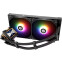 Система жидкостного охлаждения Thermalright Frozen Warframe 280 Black ARGB - F-WFRAME-280-BL-ARGB - фото 3