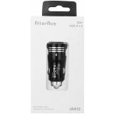 Автомобильное зарядное устройство AlterAcs JAA12 Black