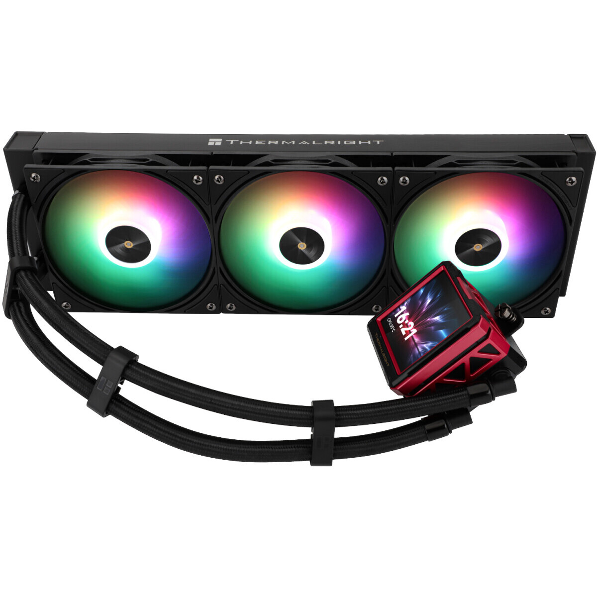 Система жидкостного охлаждения Thermalright Frozen Warframe Ultra 360 Black ARGB - F-WFRAME-ULT-360-BL-ARGB - фото 8
