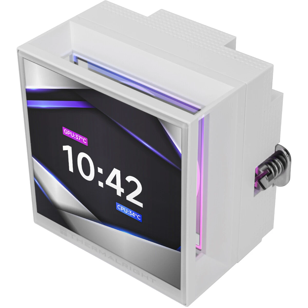 Система жидкостного охлаждения Thermalright Hyper Vision 360 White ARGB - H-VISION-360-WH-ARGB - фото 2