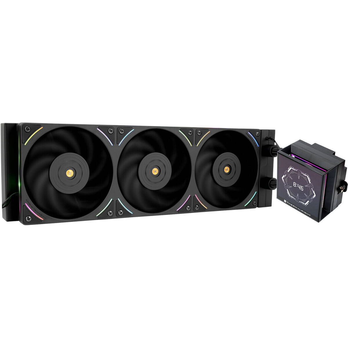 Система жидкостного охлаждения Thermalright Hyper Vision 360 UB Black ARGB - H-VISION-360-UB-BL-ARGB