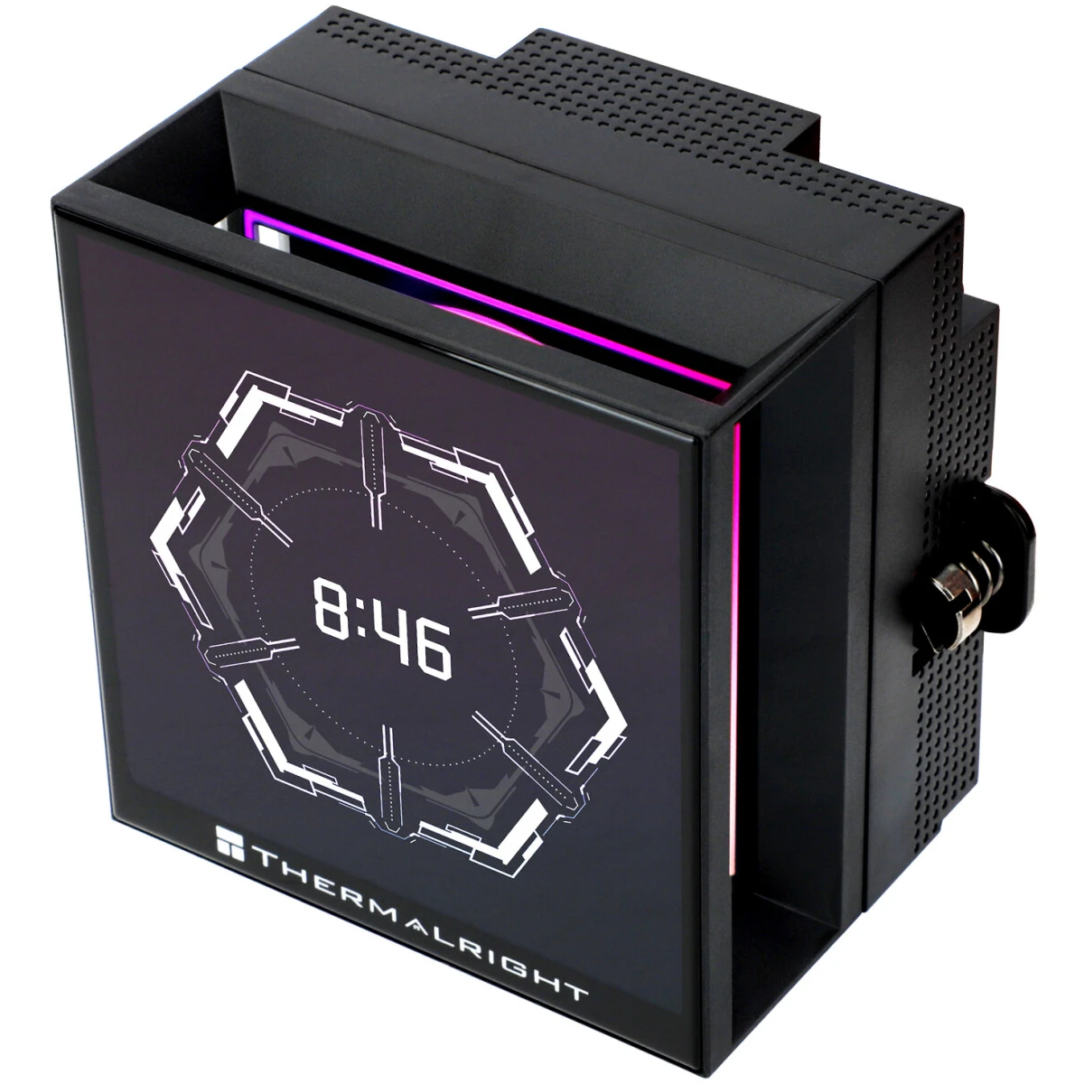 Система жидкостного охлаждения Thermalright Hyper Vision 360 UB Black ARGB - H-VISION-360-UB-BL-ARGB - фото 2