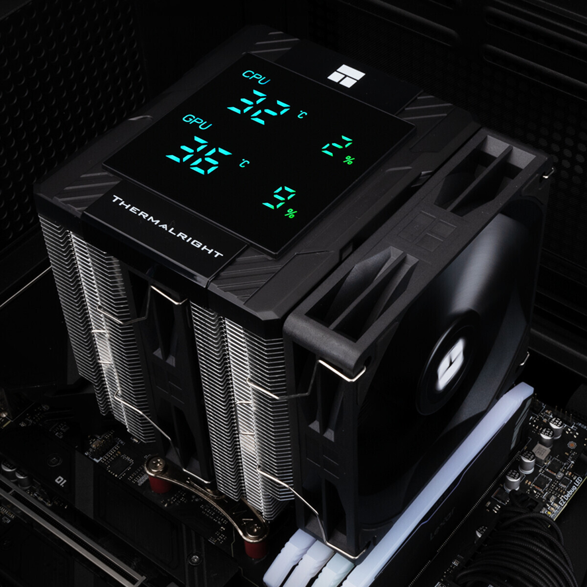Кулер Thermalright Peerless Assassin 120 Digital Black - PA120-DIGITAL-BL - фото 9