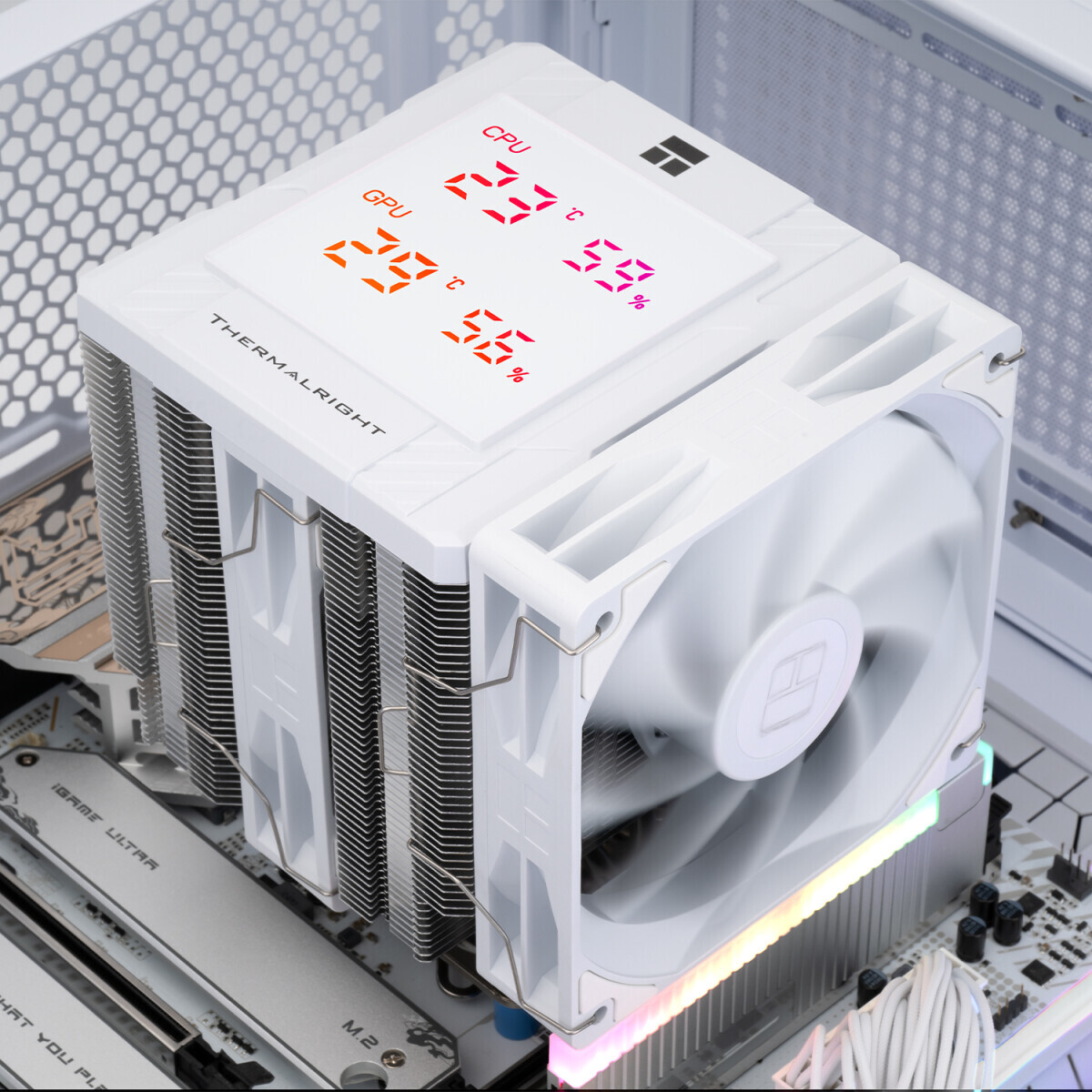 Кулер Thermalright Peerless Assassin 120 Digital White - PA120-DIGITAL-WH - фото 9
