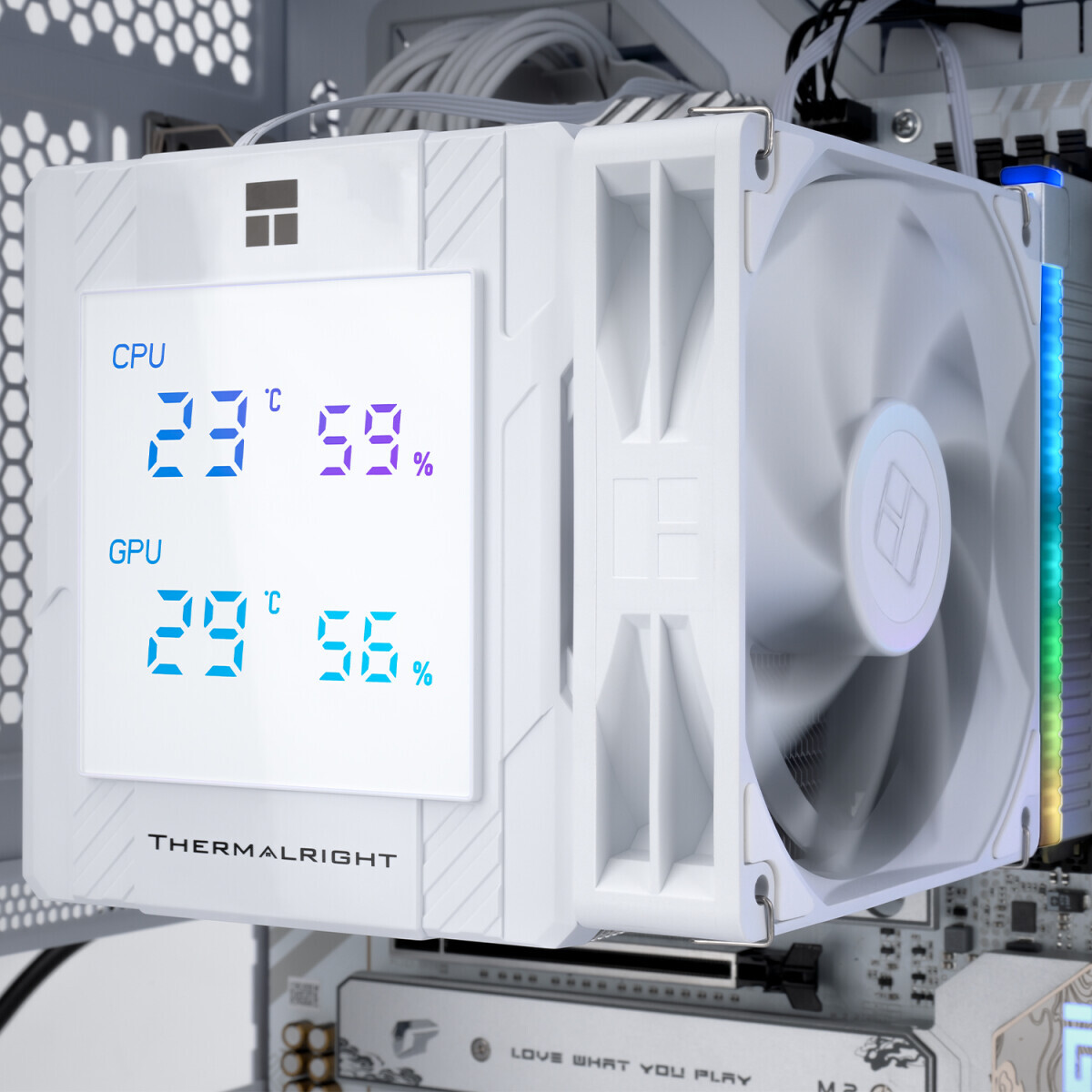 Кулер Thermalright Peerless Assassin 120 Digital White - PA120-DIGITAL-WH - фото 10