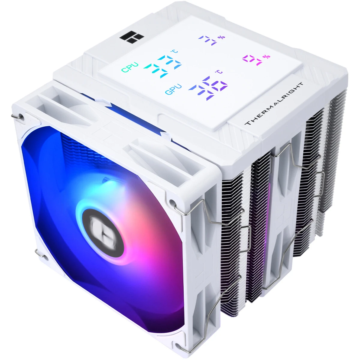 Кулер Thermalright Peerless Assassin 120 Digital White ARGB - PA120-DIGITAL-WH-ARGB - фото 3