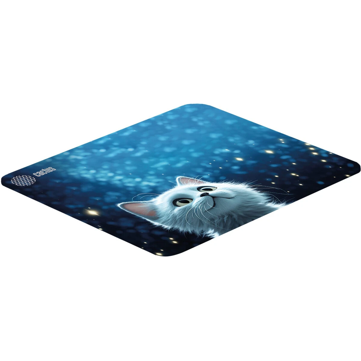 Коврик для мыши Cactus CS-MPC-D11M White Cat - фото 2