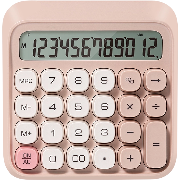 Калькулятор Deli EM36 Pink - EM36 PINK