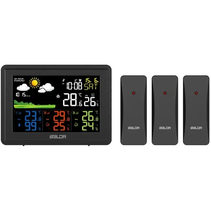 Метеостанция BALDR B0359WST4H4PR Black