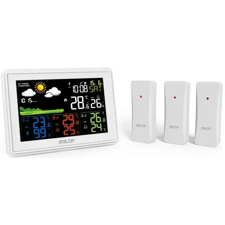 Метеостанция BALDR B0359WST4H4PR White - B0359WST4H4PR-WHITE - фото 2