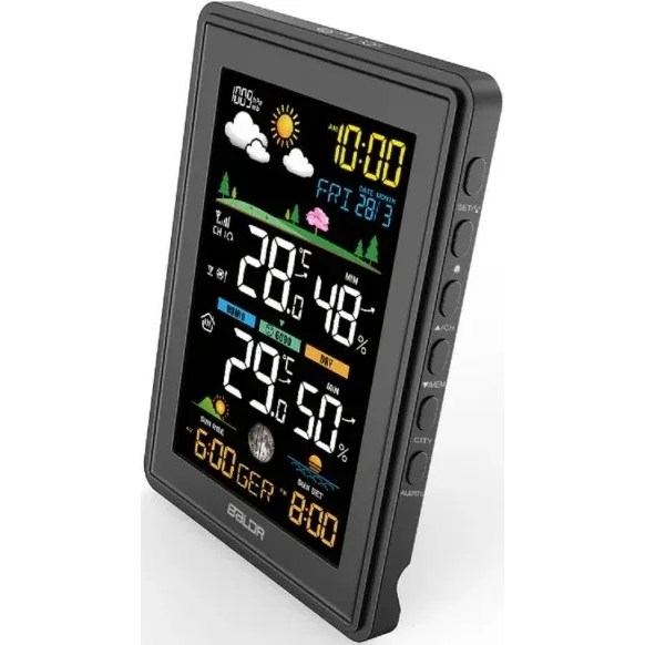 Метеостанция BALDR B0360WST2H2PR-V3 Black - B0360WST2H2PR-V3-BLACK - фото 5