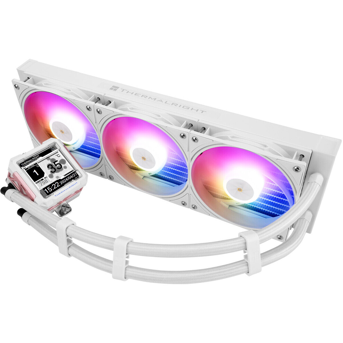 Система жидкостного охлаждения Thermalright Frozen Warframe PRO 360 MEW ARGB - F-WFRAME-PRO-360-MEW-ARGB - фото 4