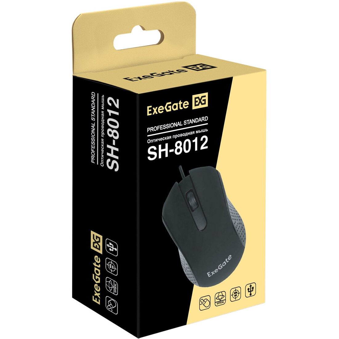 Мышь ExeGate Professional Standard SH-8012 - EX298192RUS - фото 6