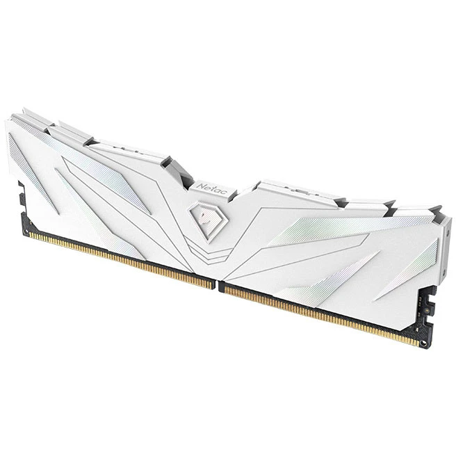 Оперативная память 16Gb DDR5 6000MHz Netac Shadow II White (NTSWD5P60SP-16W) - фото 2