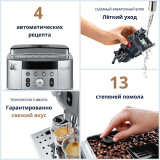 Кофемашина DeLonghi ECAM 250.31.SB Magnifica S (ECAM250.31.SB)