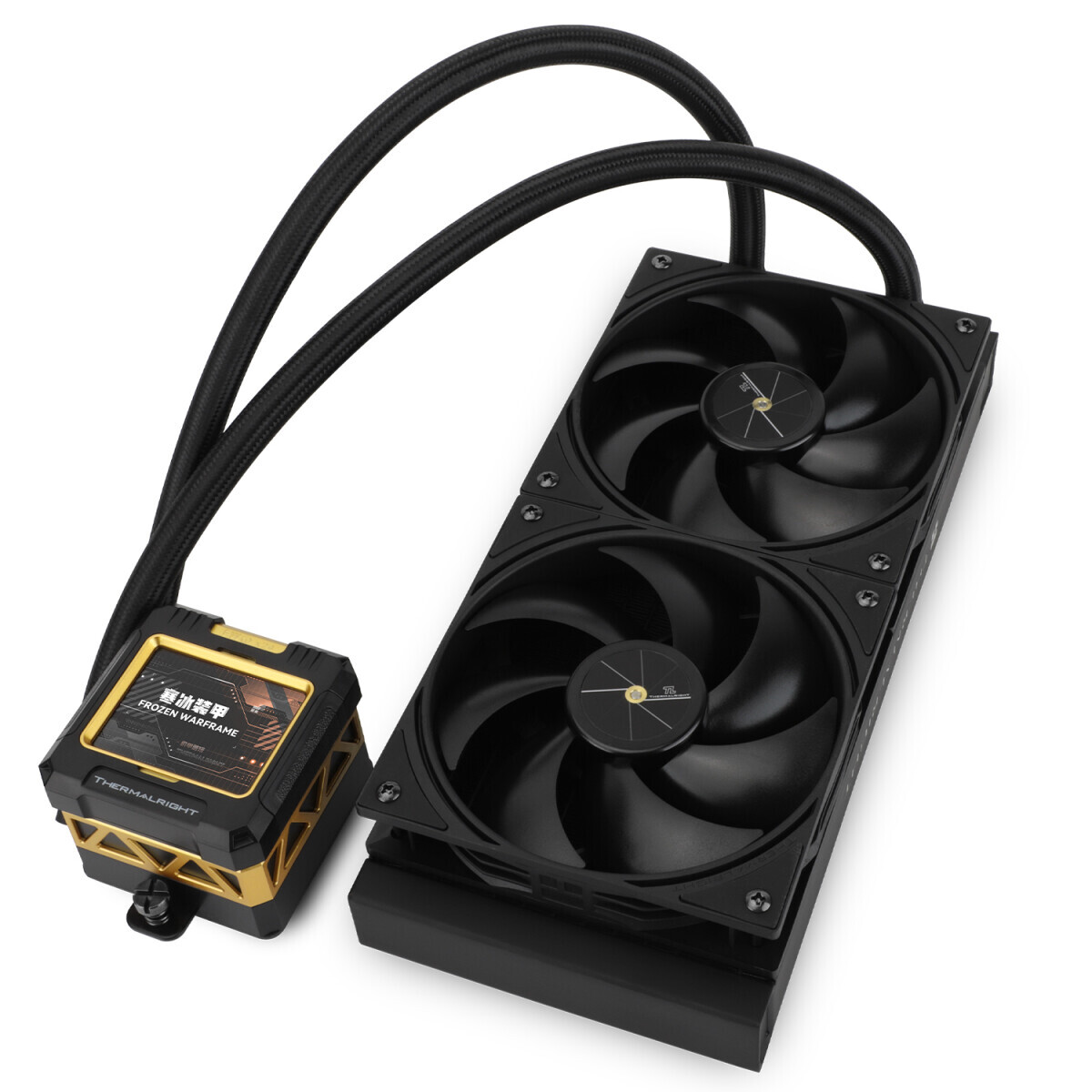 Система жидкостного охлаждения Thermalright Frozen Warframe 240 Black - F-WFRAME-240-BL - фото 4