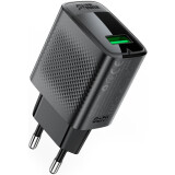 Сетевое зарядное устройство ACEFAST A90 Black (AF-A90-BK)