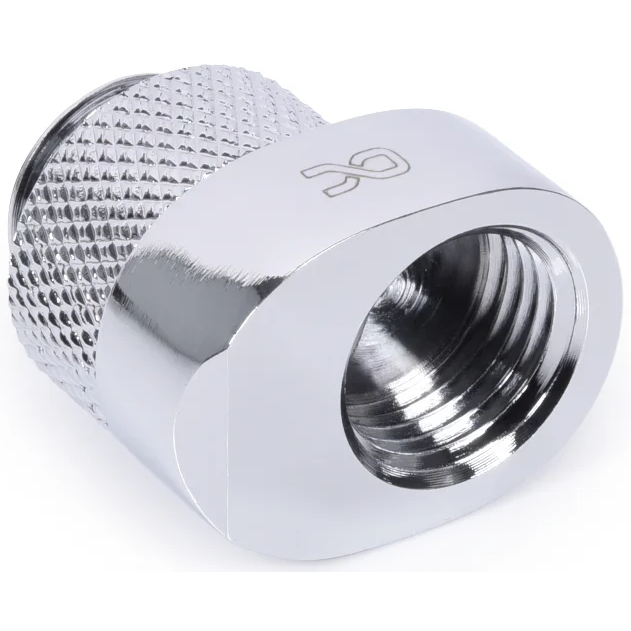 Адаптер для СЖО Alphacool Eiszapfen 8mm off set fitting rotatable - chrome (17603)