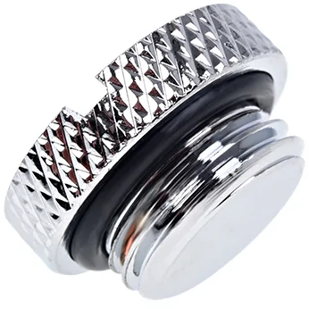 Заглушка для СЖО Alphacool Eiszapfen screw plug G1/4 - chrome (17253) - фото 3