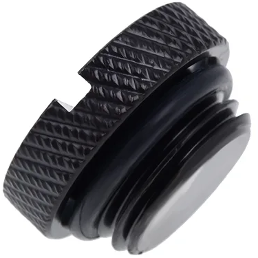 Заглушка для СЖО Alphacool Eiszapfen screw plug G1/4 - deep black (17252) - фото 3
