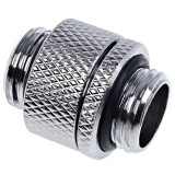 Поворотный адаптер для СЖО Alphacool Eiszapfen double nipple rotatable - chrome (17245)