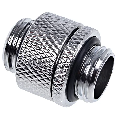 Поворотный адаптер для СЖО Alphacool Eiszapfen double nipple rotatable - chrome (17245) - фото 2