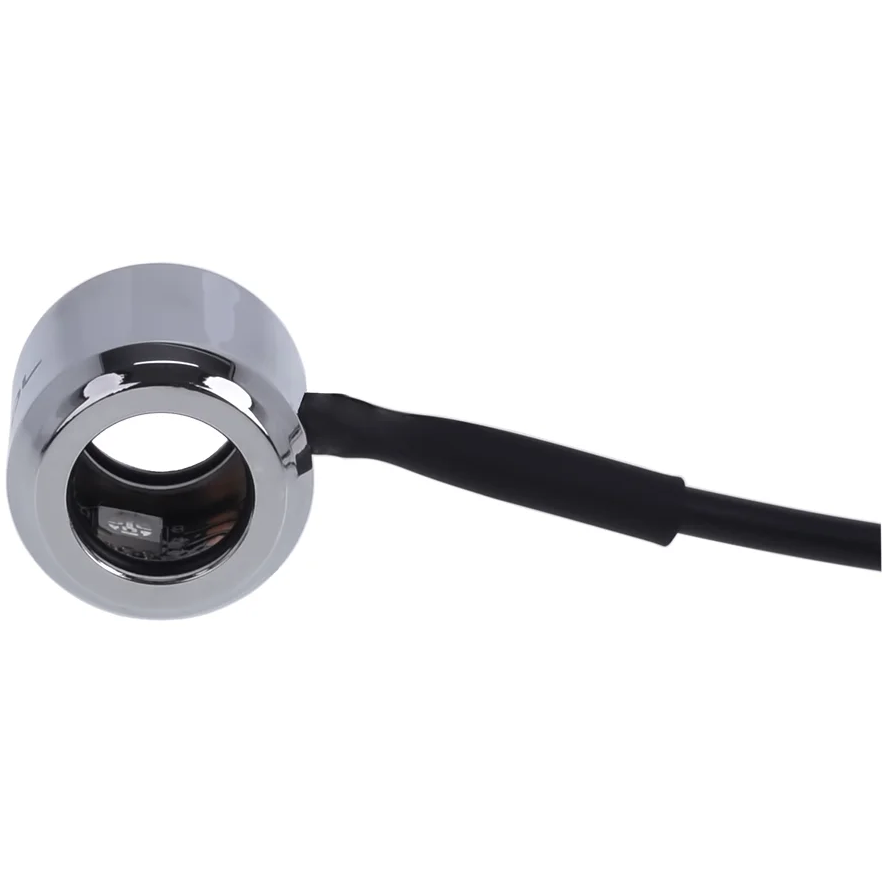 Фитинг Alphacool Aurora HardTube LED ring 16mm chrome - RGB (15354) - фото 3