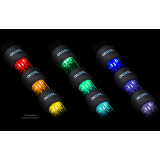 Фитинг Alphacool Aurora HardTube LED ring 16mm deep black - RGB (15325)