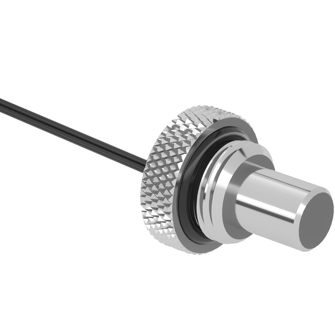 Датчик температуры для СЖО Barrow TCWDL-V1 Shiny silver (BA0926)