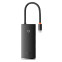 Док-станция Baseus Lite Series 6-Port Type-C HUB Black - WKQX050001 - фото 2
