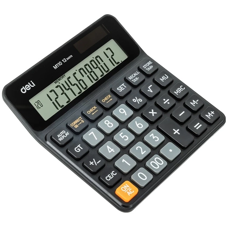 Калькулятор Deli Askend EM110 Black