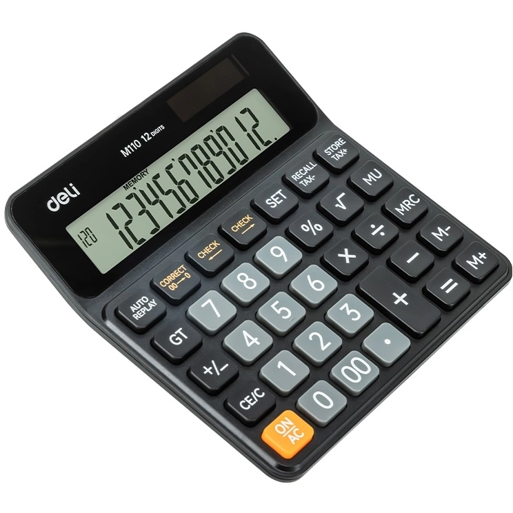 Калькулятор Deli Askend EM110 Black