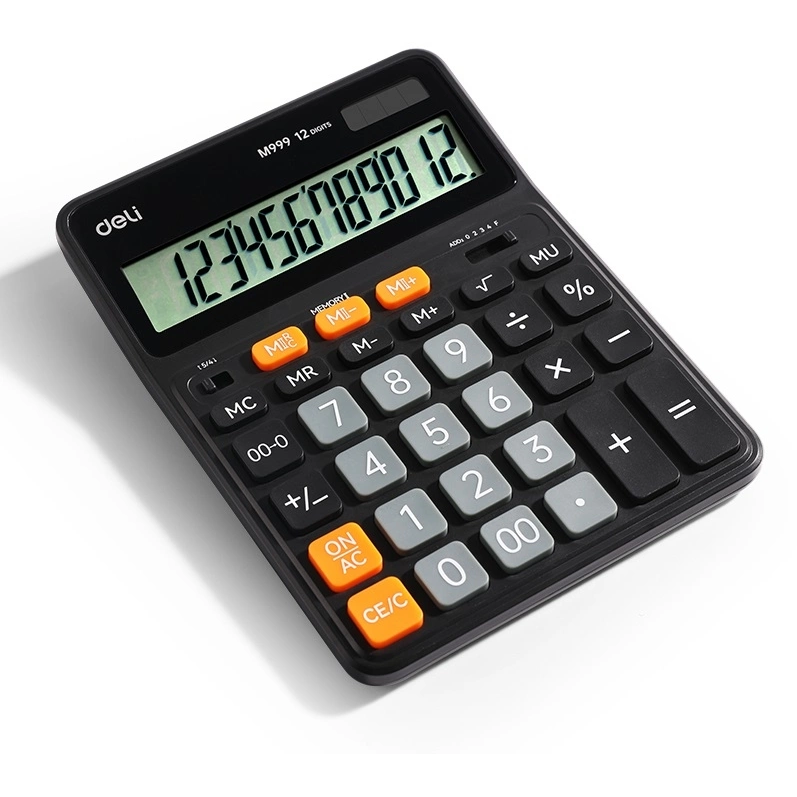 Калькулятор Deli Askend EM999 Black