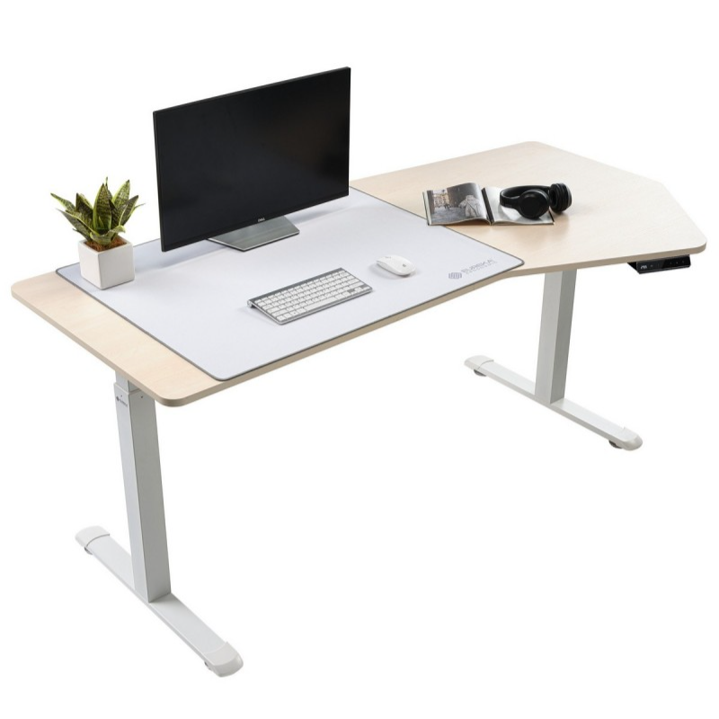 Компьютерный стол Eureka ERK-EDI-HTG-MW (Heptagon) - ERK-EDI-HTG-MW-1-V1-US - фото 2