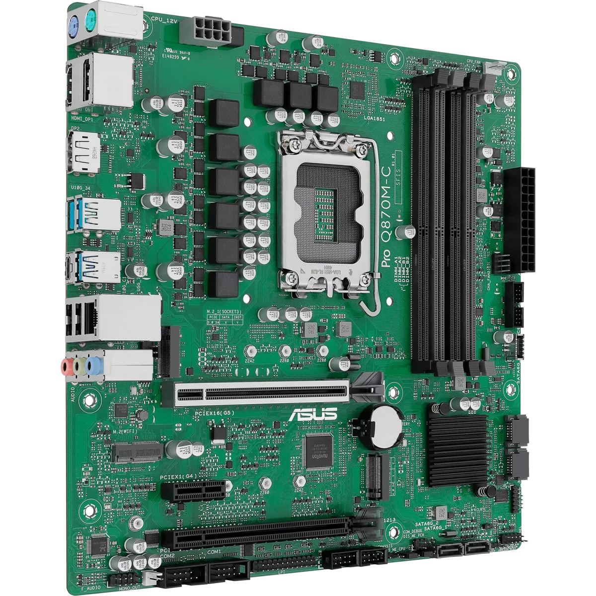 Материнская плата ASUS PRO Q870M-C-CSM - фото 2