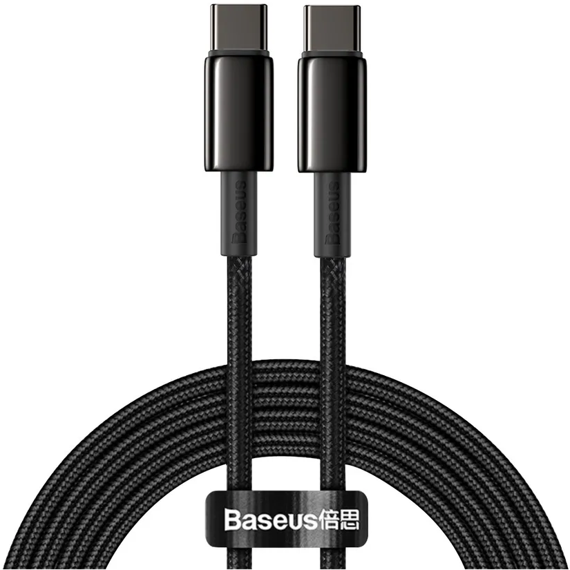 Кабель USB Type-C - USB Type-C, 2м, Baseus CATWJ-A01