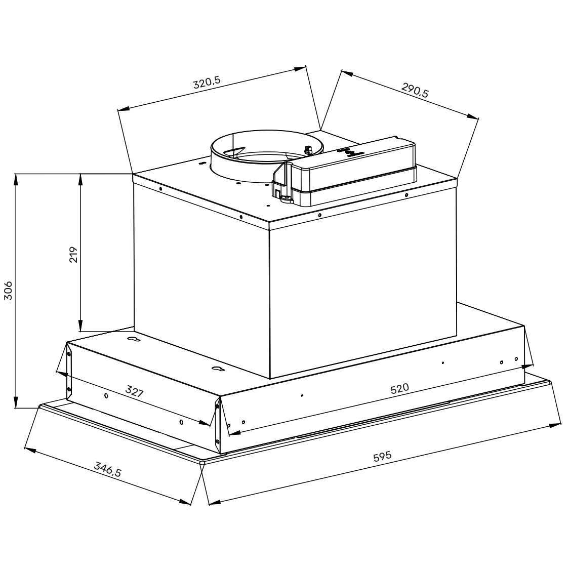 Вытяжка Kuppersberg INFLAT 60 B - фото 6