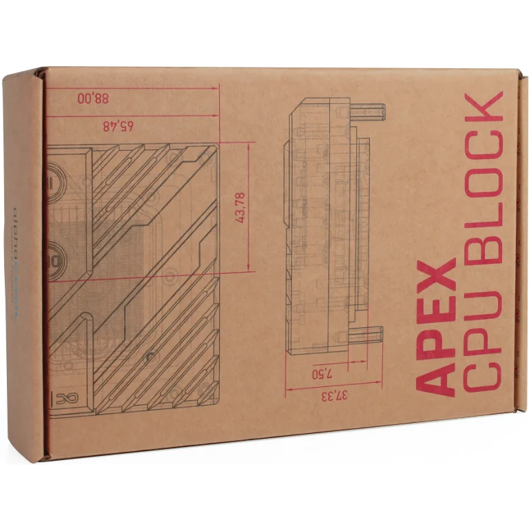 Водоблок для процессора Alphacool Apex 1 CPU AM5 (13893) - фото 7