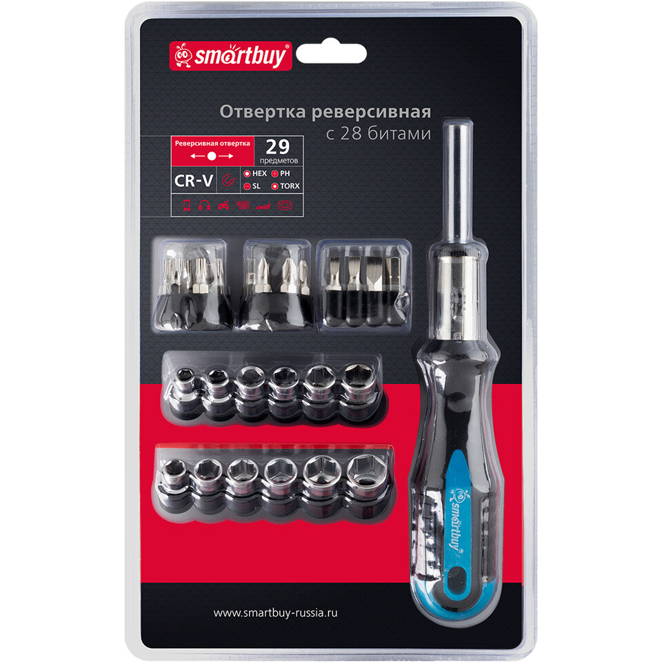 Набор отвёрточный SmartBuy SBT-SCBS-29P2 - фото 3