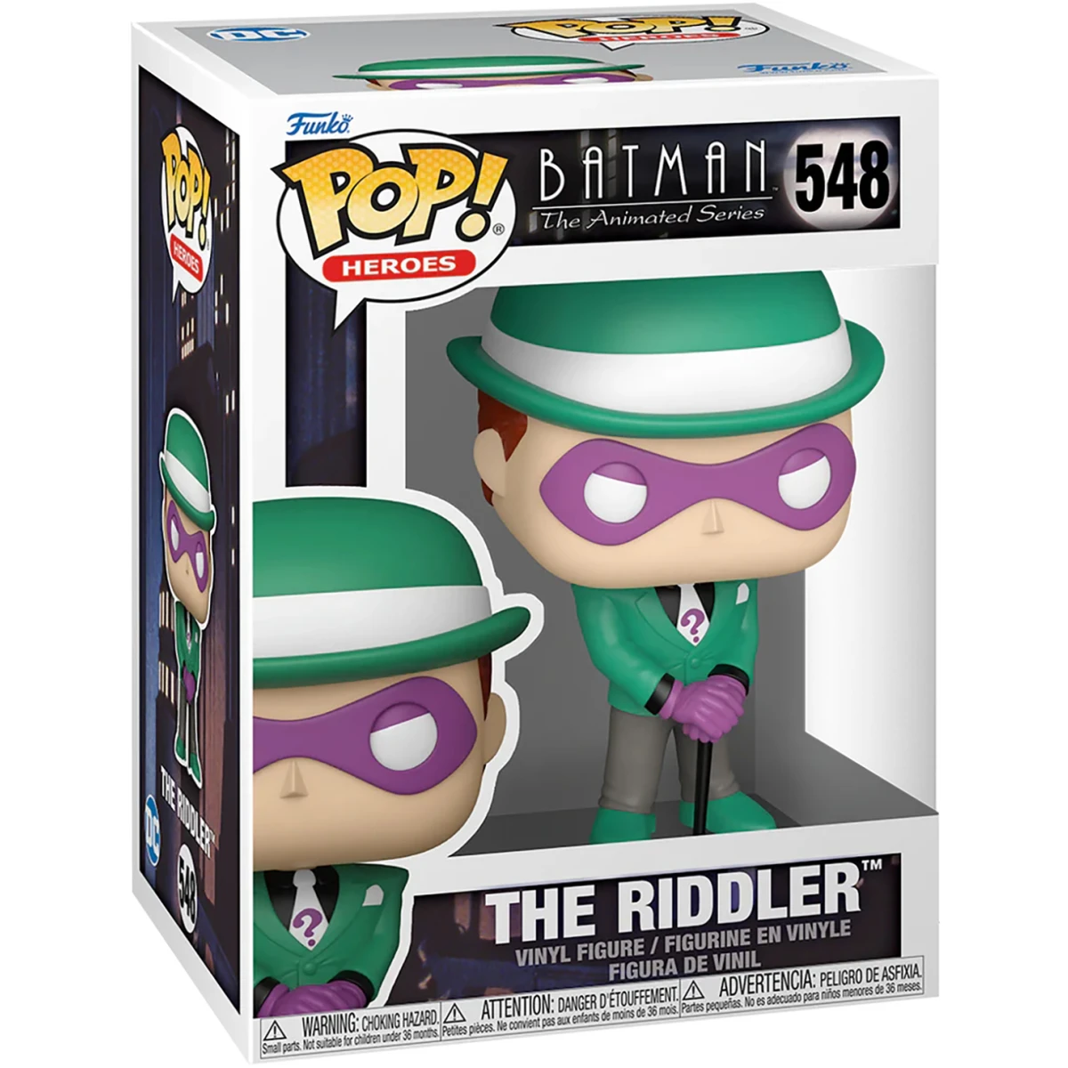 Фигурка Funko POP! Heroes DC Batman Animated Series S5 The Riddler - 83516 - фото 2