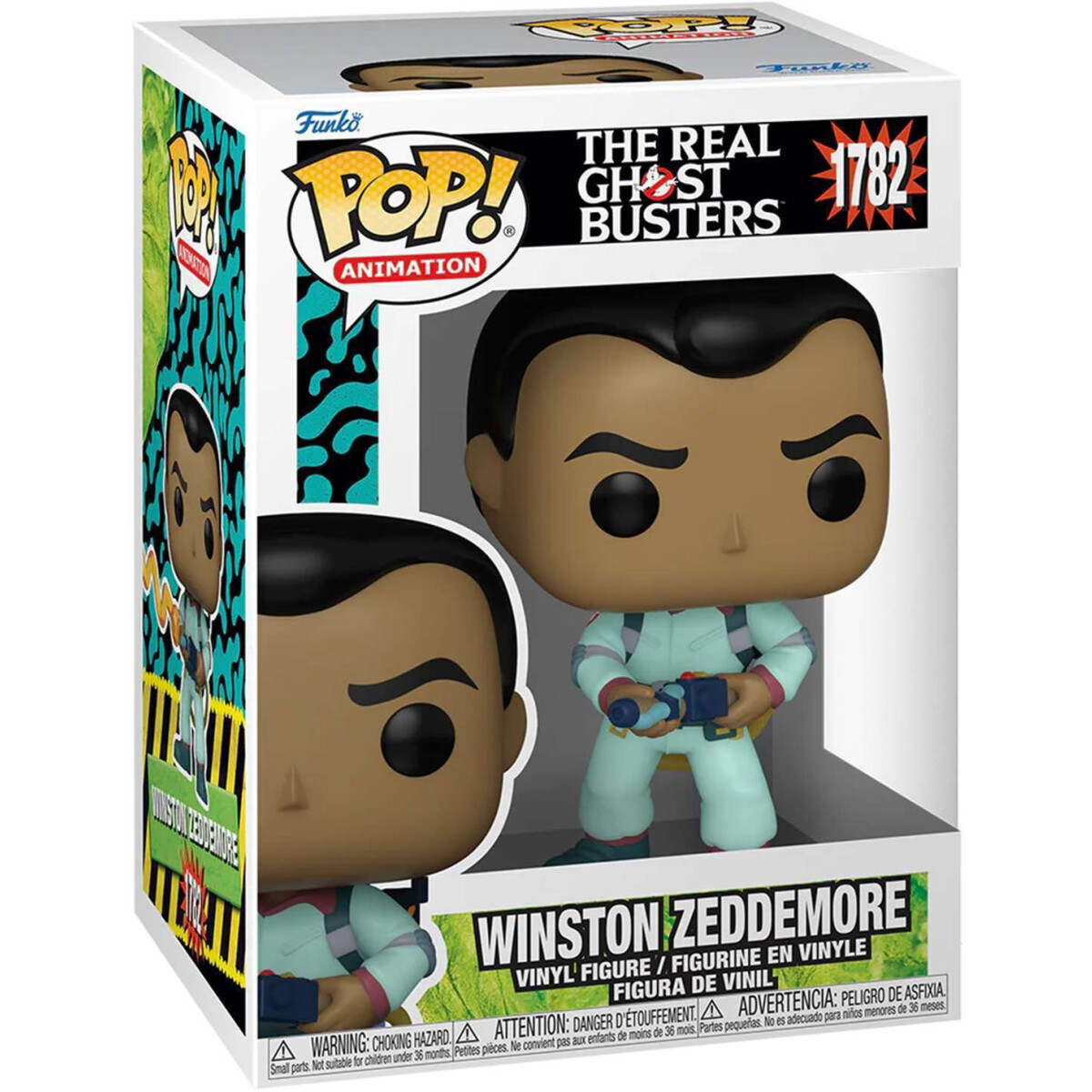 Фигурка Funko POP! Animation The Real Ghostbusters Winston Zeddemore - 83473 - фото 2