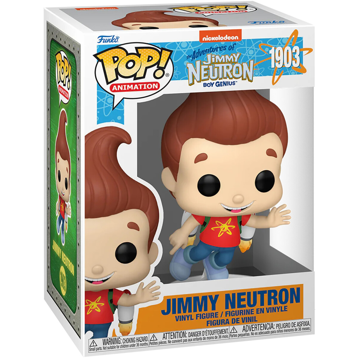 Фигурка Funko POP! Animation Adventures of Jimmy Neutron Boy Genius Jimmy Neutron - 83536 - фото 2