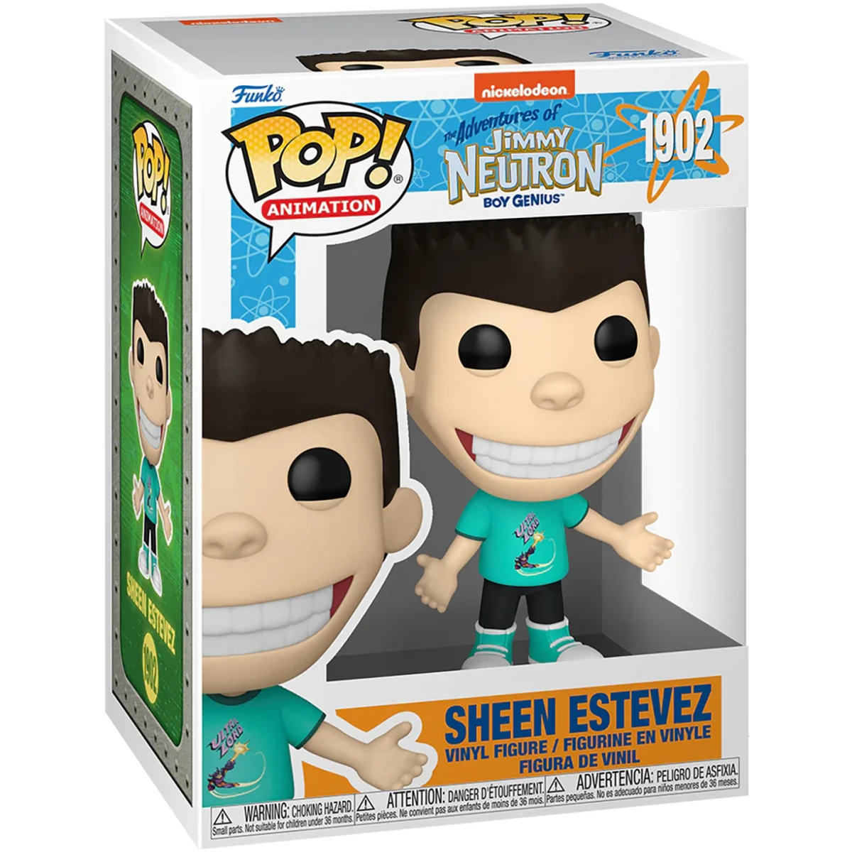 Фигурка Funko POP! Animation Adventures of Jimmy Neutron Boy Genius Sheen Estevez - 83537 - фото 2