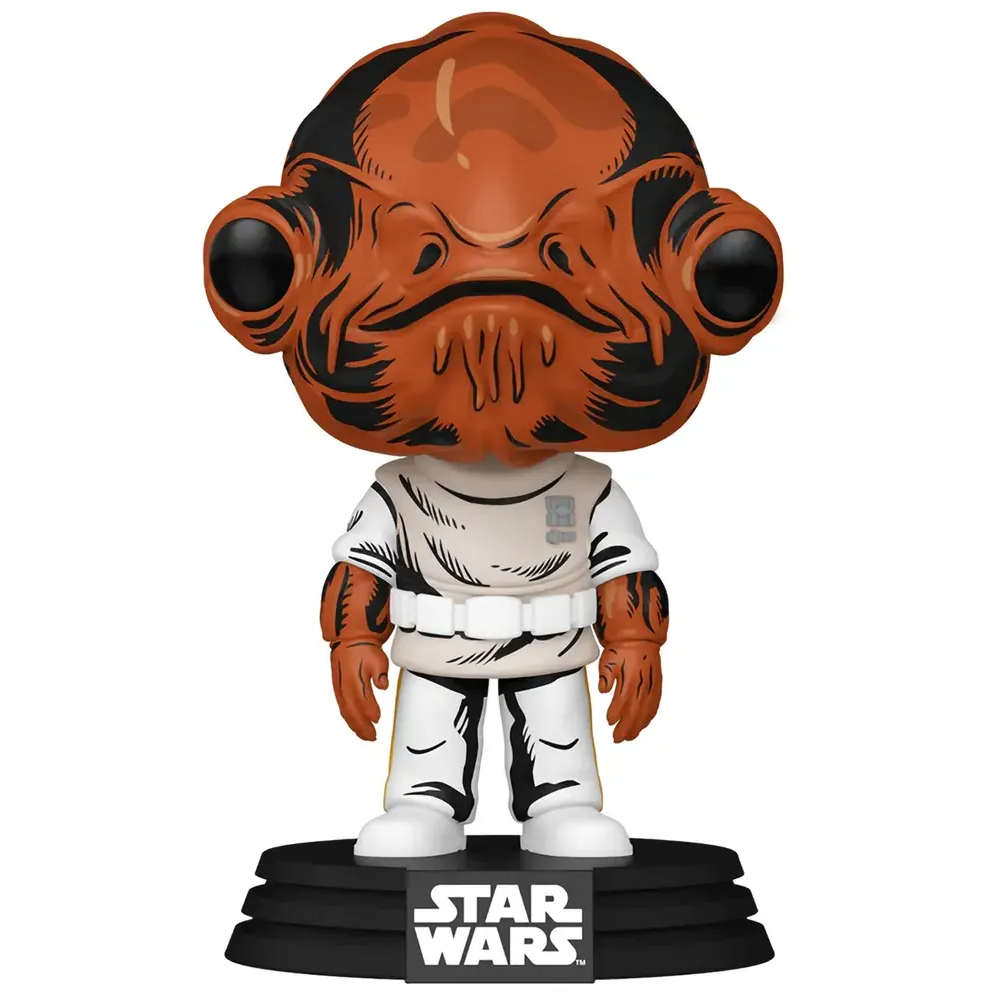 Фигурка Funko POP! Bobble Star Wars Admiral Ackbar (Retro)